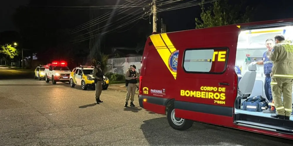 Equipes do Siate e da Polícia Militar estiveram no local