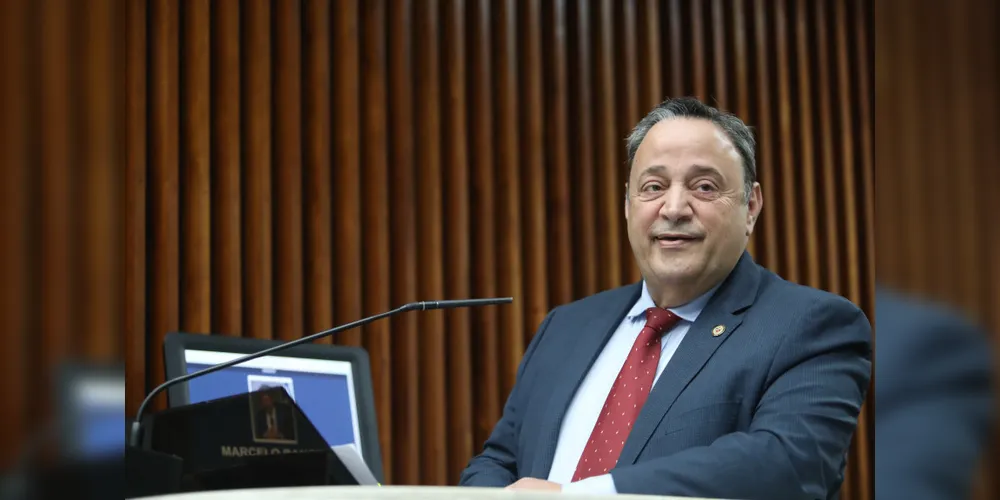 O líder do Governo na Assembleia Legislativa do Paraná, deputado Hussein Bakri (PSD)