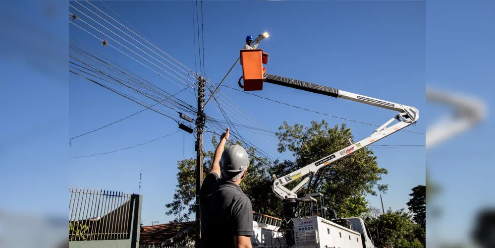 Desde fevereiro, as equipes vêm executando extensões de rede em vários trechos do município