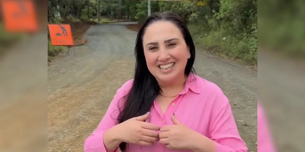 Fernanda Sardanha esteve no local das obras