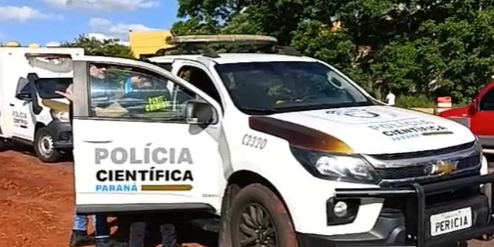 A Polícia Científica de Ponta Grossa também está no local para registrar a ocorrência e iniciar o processo de perícia