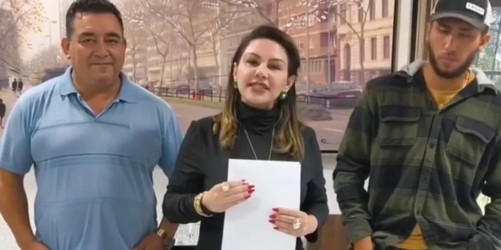 O vice-prefeito Davi, a prefeita Dayane e o secretário José Diogo destacaram os investimentos