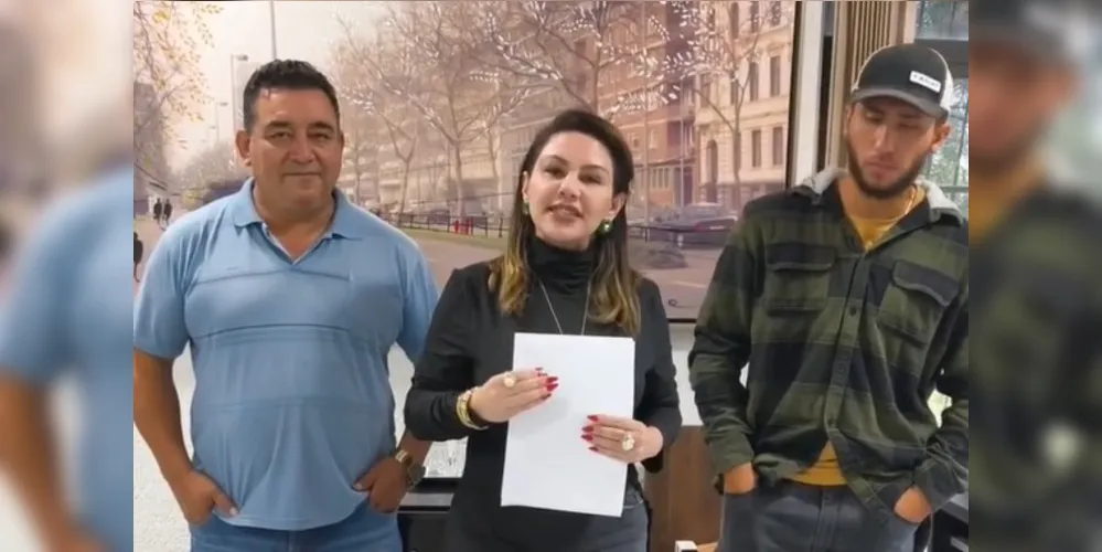 O vice-prefeito Davi, a prefeita Dayane e o secretário José Diogo destacaram os investimentos