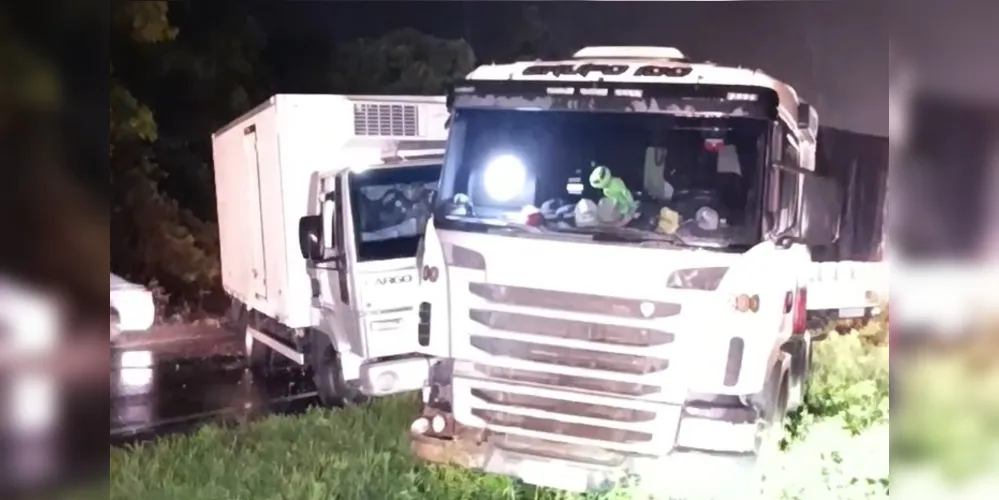 Motoristas teriam se assustado com um carro que reduziu a velocidade repentinamente