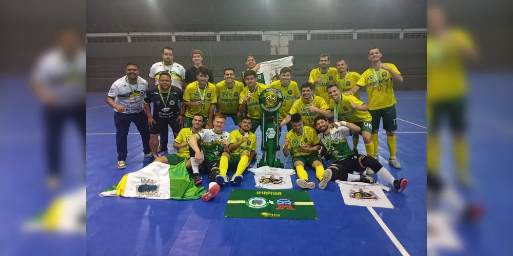 Equipe de Ipiranga sagrou-se campeã ao vencer Imbaú por 7 a 3
