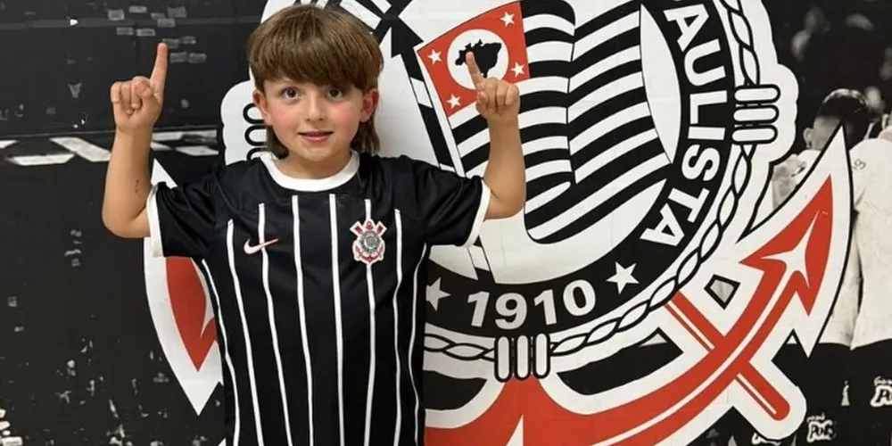 Ivan Neto, de 6 anos, foi aprovado para fazer parte da equipe do clube paulista