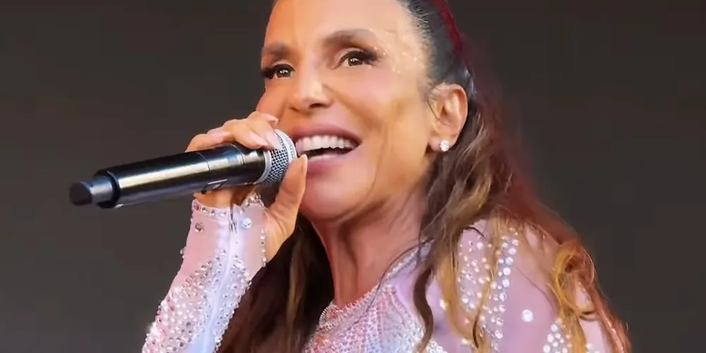 A cantora Ivete Sangalo