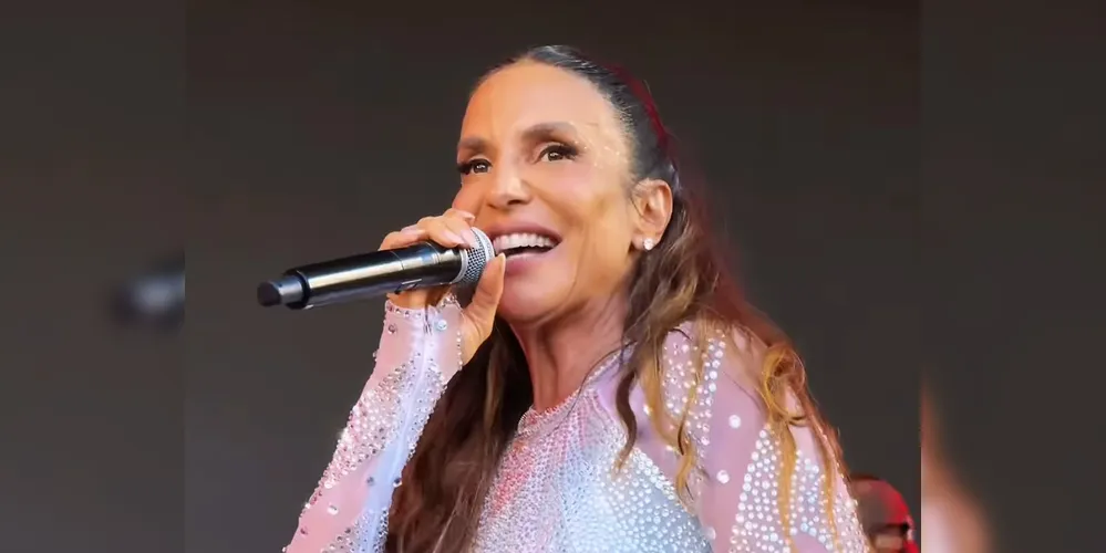 A cantora Ivete Sangalo