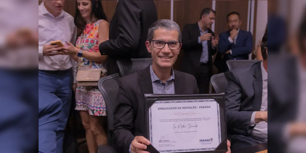 O vice-reitor da UEPG, Ivo Mottin Demiate