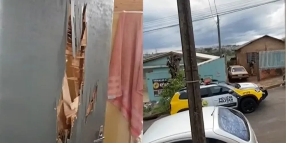 Jovem, que também teve um traumatismo craniano, foi socorrida em estado grave ao hospital