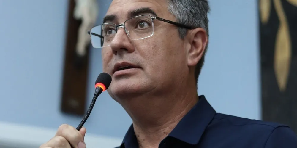 O presidente da Câmara Municipal de Ponta Grossa, Julio Küller (MDB)