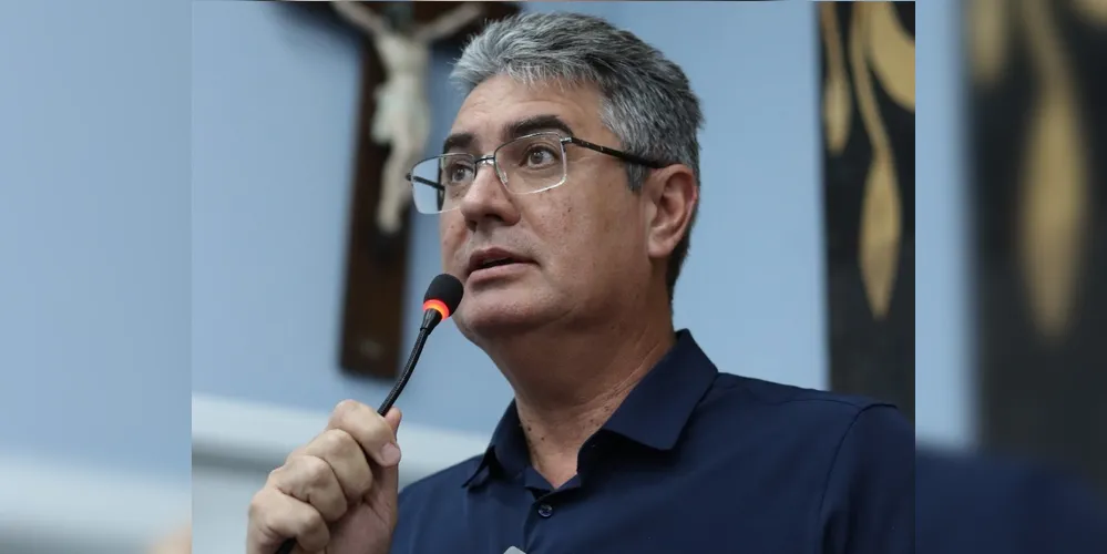 O presidente da Câmara Municipal de Ponta Grossa, Julio Küller (MDB)