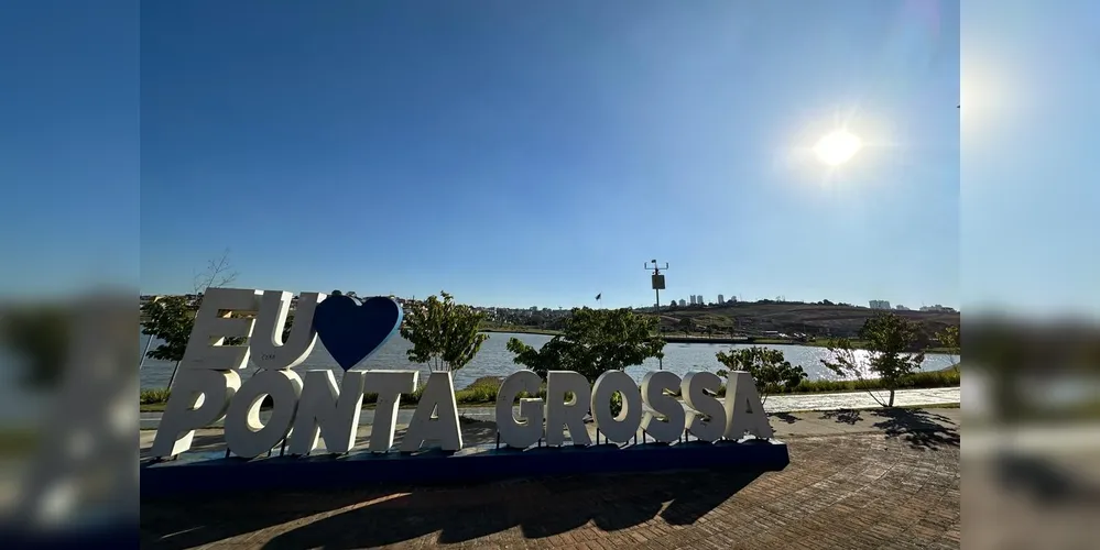 Temperaturas desse sábado foram as mais altas dos últimos dias em Ponta Grossa