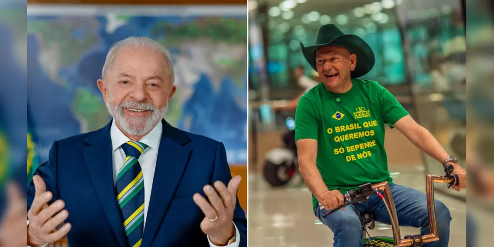Presidente Lula e empresário Luciano Hang
