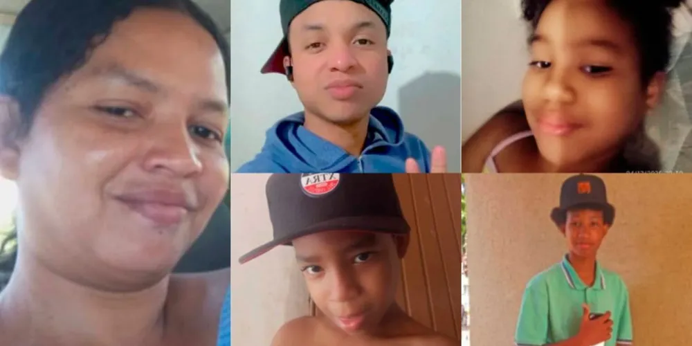 Mãe e quatro filhos retornavam de um rodeio em Altônia quando se envolveram no acidente