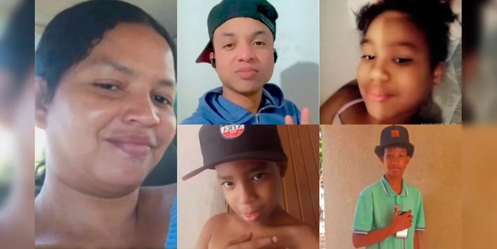 Mãe e quatro filhos retornavam de um rodeio em Altônia quando se envolveram no acidente