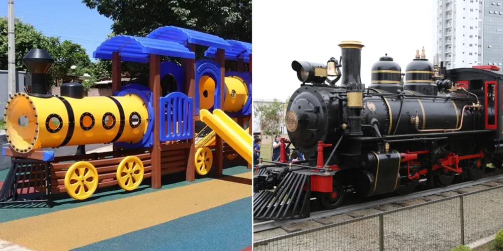 Brinquedos terão formato semelhante ao da Maria Fumaça