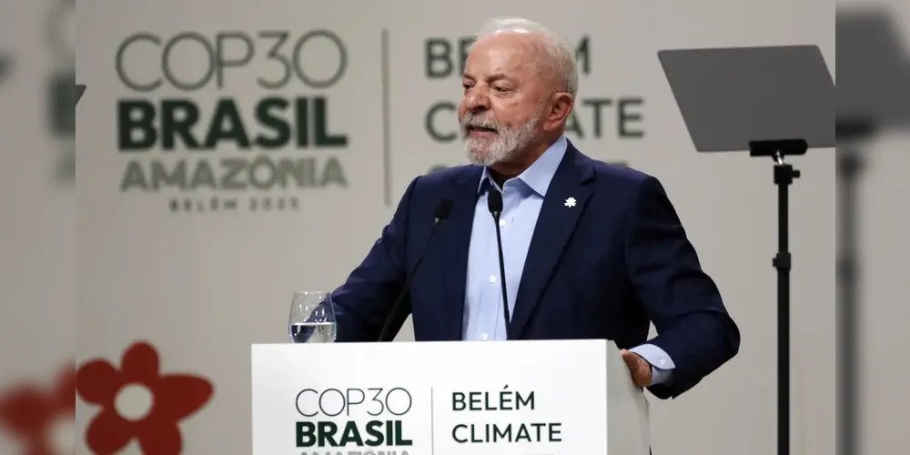 Lula criticou o negacionismo climático