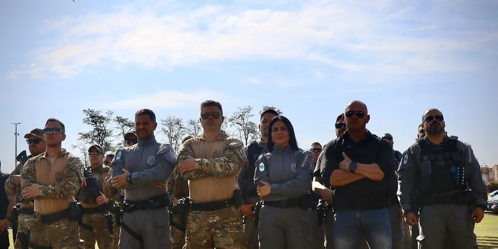 Ação é uma iniciativa da  Polícia Militar, Polícia Civil, Polícia Científica, Polícia Penal e Corpo de Bombeiros