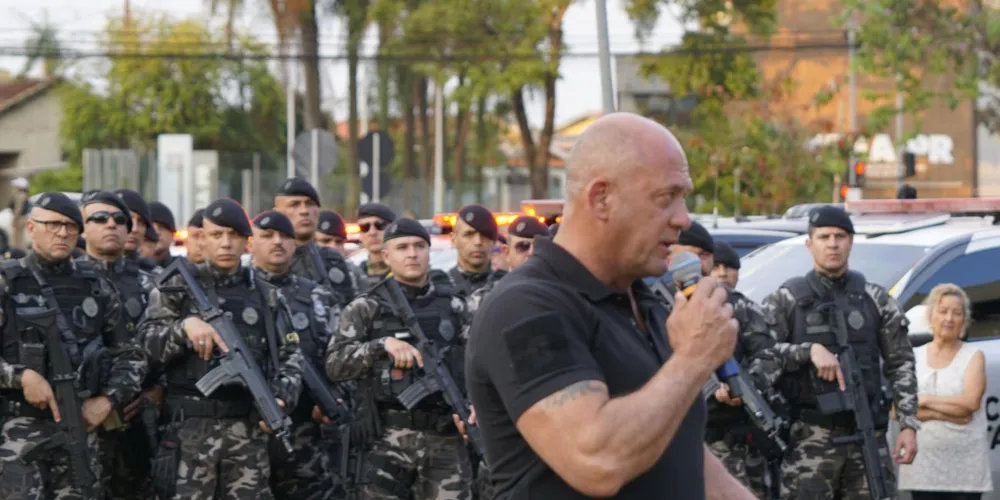 O secretário de Estado da Segurança Pública, Hudson Leôncio Teixeira, irá participar da ação
