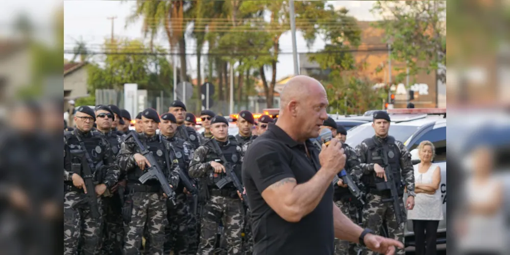 O secretário de Estado da Segurança Pública, Hudson Leôncio Teixeira, irá participar da ação