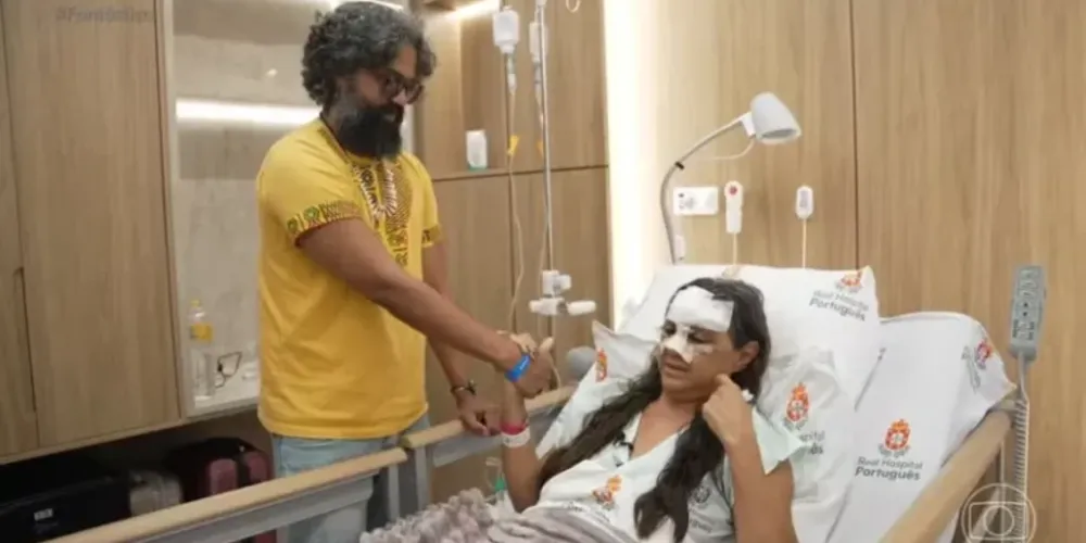 Luísa Barros está em tratamento para um câncer no fígado