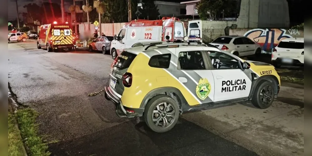 O autor do crime  foi levado à Delegacia da Mulher