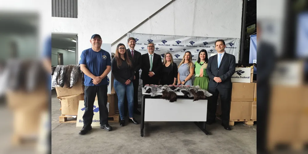 Cabelo foi entregue à Associação JusCidadania – Voluntariado da Justiça Federal no Paraná