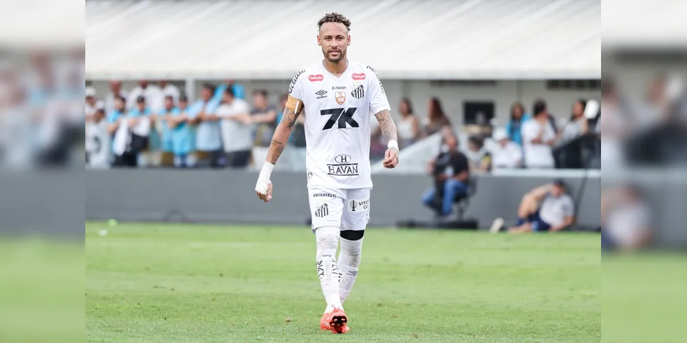 Neymar deve renovar o seu contrato com o Santos até o fim de 2026