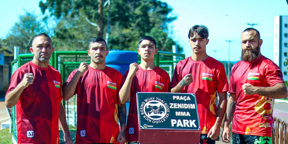 Paulão, Rickson, Raykon, Riram e Ranieri Zenidim