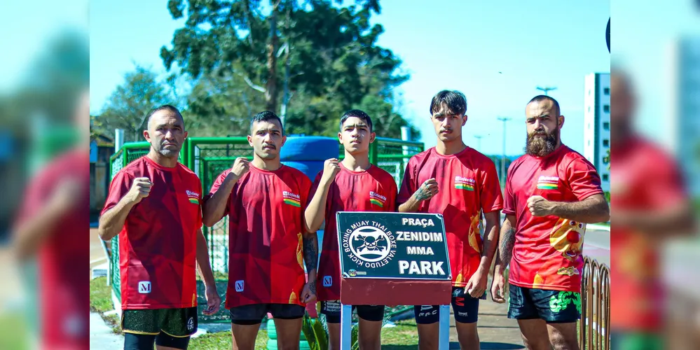 Paulão, Rickson, Raykon, Riram e Ranieri Zenidim