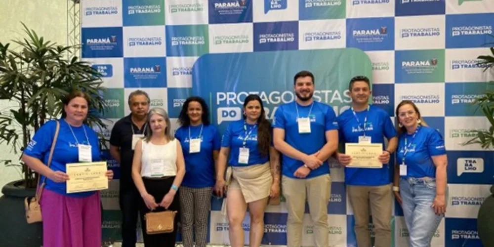 Vanessa Borges representou o município no Capacita SINE Paraná 2025