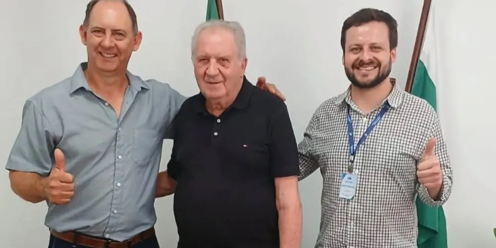 Elias Gomes da Costa esteve reunido com José Luiz Scroccaro e Roberto Machado Correia
