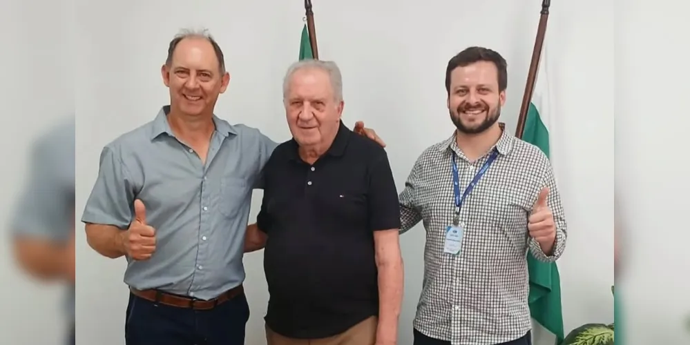 Elias Gomes da Costa esteve reunido com José Luiz Scroccaro e Roberto Machado Correia