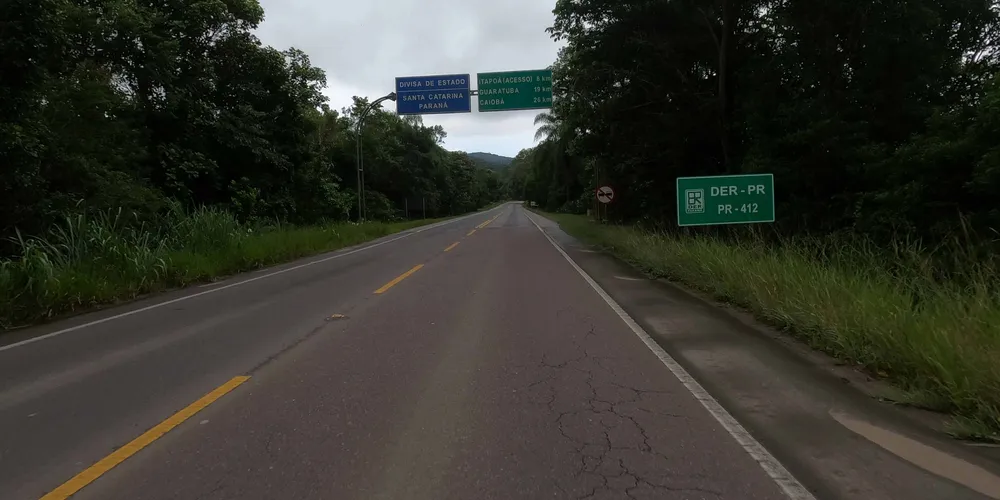 O projeto de duplicação de 12,81 km da PR-412 deve durar 18 meses corridos