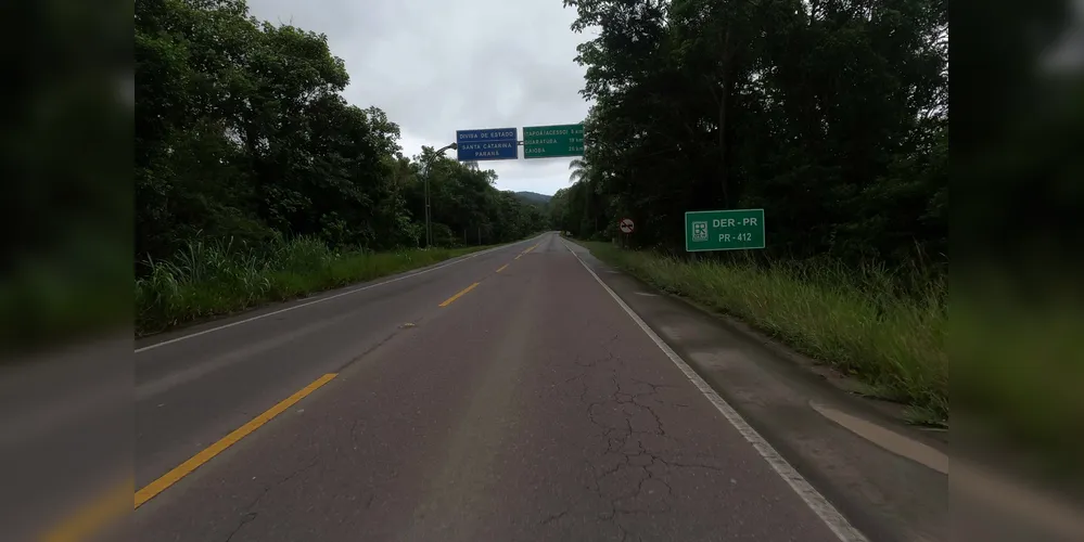 O projeto de duplicação de 12,81 km da PR-412 deve durar 18 meses corridos