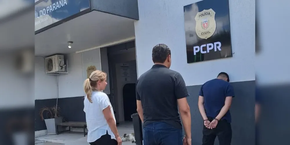 Após a prisão, o homem foi encaminhado ao sistema penitenciário, onde permanece à disposição da Justiça