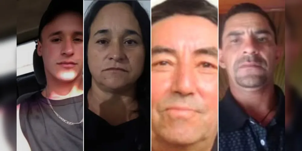 Vítimas fatais foram Arilson, Nerci, José e Sebastião