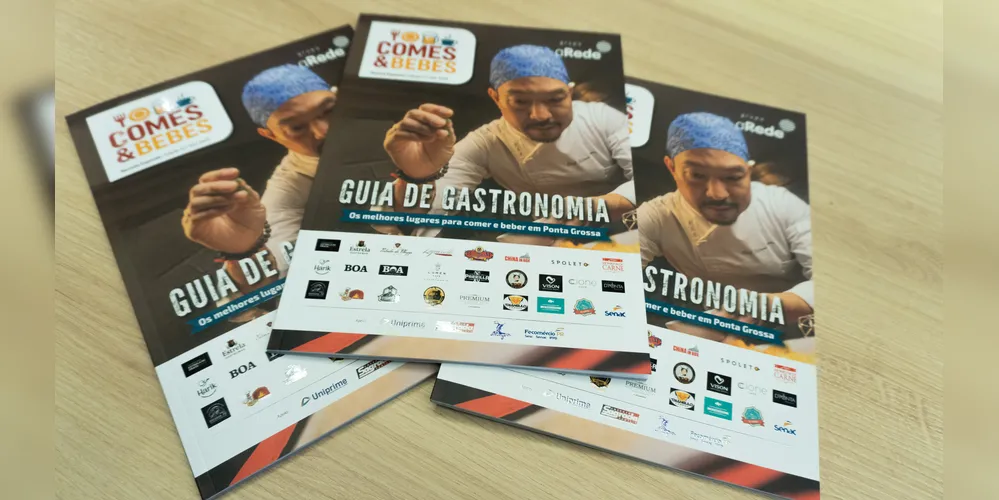 Revista tem 76 páginas e foi impressa em material de alta qualidade