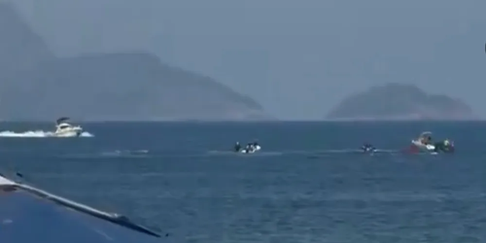 Buscas seguem em andamento e não há confirmação sobre a quantidade de vítimas