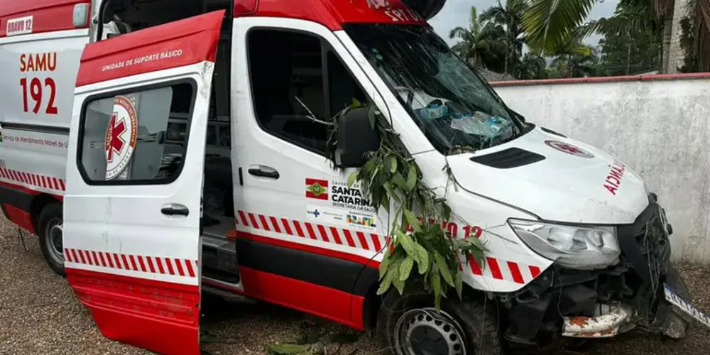 Homem teria perdido o controle da direção, descido uma ribanceira e batido em árvores