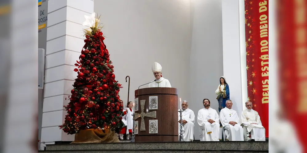 A comunidade se reuniu para agradecer as graças vividas ao longo deste Ano Santo