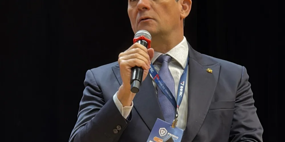 O senador Sergio Moro (União Brasil) é o relator da legislação