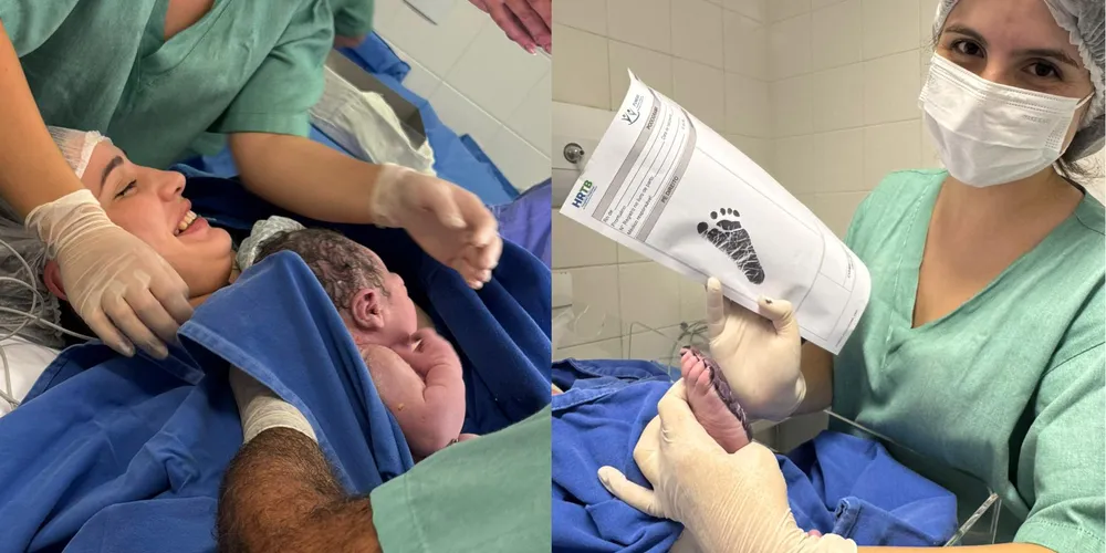 Nascimento foi nesta quinta-feira, 1º de janeiro, às 18h05, após a implantação inédita dos atendimentos obstétricos na unidade