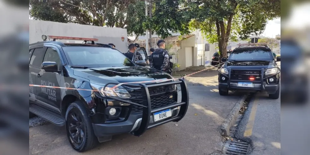 Policiais militares do Batalhão de Rondas Ostensivas de Natureza Especial atenderam a ocorrência