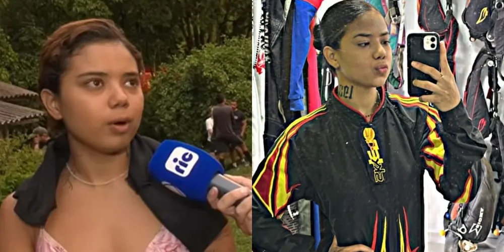 Thayane Smith conheceu Roberto pouco antes de marcarem a viagem