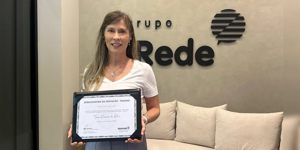 Presidente da Agência da Inovação de Ponta Grossa, Tônia Mansani