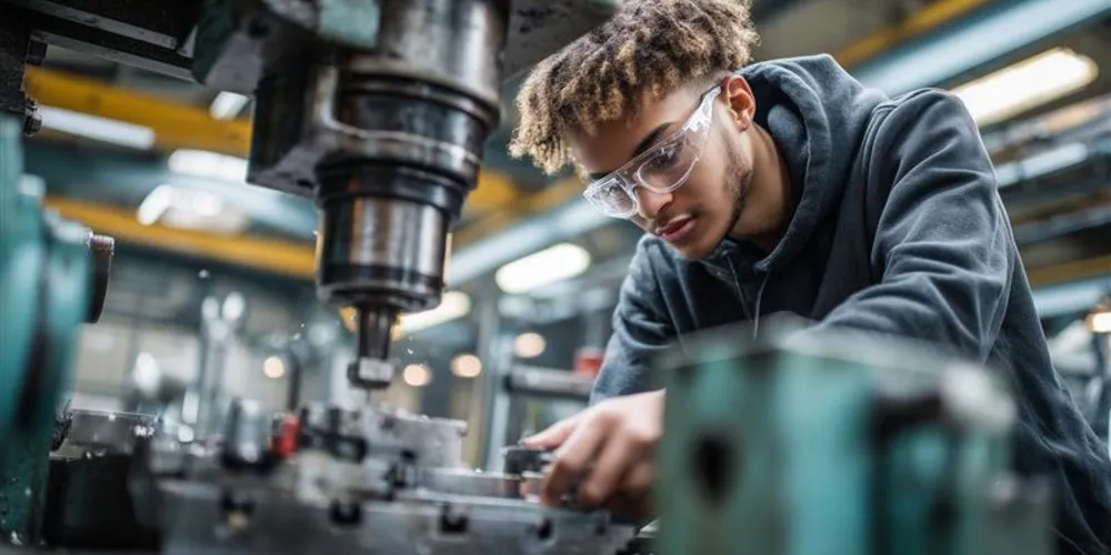 Os cursos de aprendizagem do Senai combinam formação teórica e prática