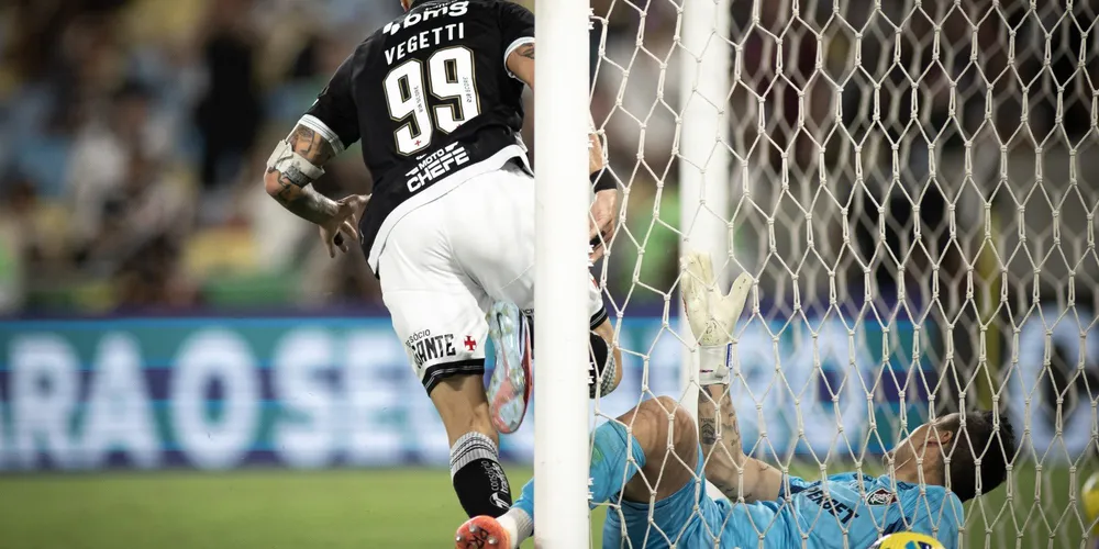 Vegetti marcou o gol da vitória do Vasco
