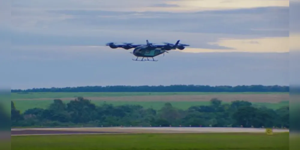 Foram testados com sucesso a integração de sistemas essenciais da aeronave